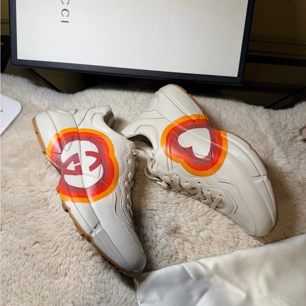Gucci Rhyton logo sneakers